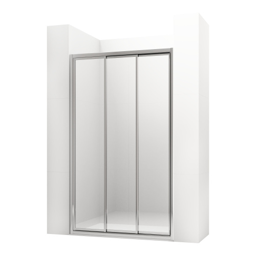 Душевая дверь Ambassador Forsa 17021103NX 120х195 стекло прозрачное профиль хром глянцевый